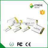 3.7v 502535 Polymer Li-ion Battery 400mAh for Portable Electronic Device thumbnail-4