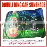 tyvek car sun shade fold car sunshade ring car sunshade car sun shade car sun visor car accessories