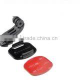 Wholesale Helmet Curved Surface & Mount( 3M Sticker)for Go Pro /3/2/1 ,sports Camera Mount for go Pro he ro 4 Accessories thumbnail-1