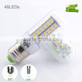 5730 E27 E14 LED Lamp 5730SMD LED Lights Led Corn Bulb 24 36 48 56 69 72Leds Chandelier Candle Lighting Pendant Light 10pcs Lot thumbnail-3