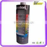 2016 New Designs Cardboard Shelves Display Rack With Plastic Hook for Battery