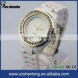 White Ceramic Wrist Watch Crystals and Black thumbnail-1