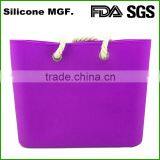 Shierin Silicone Rubber Waterproof Women Fashion Handbags With Rope Handle thumbnail-4