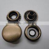 Metal Snap ButtonCustomized Nickel Free Matted Brass Combination Clothes Snap Buttons thumbnail-1