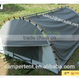 Outdoor canvas camping swag tent