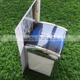 POS Popular Tin Napkin Holder With Side Menu Holder thumbnail-1