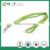 Light Green Tube Lanyard With Logo Customized thumbnail-1