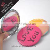 New designed wholesale mini decorative pocket mirrors / cheap pocket mirror / flexible pocket mirror