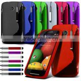 [hot] Good Quality S Line TPU Case for Motorola Moto E