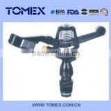 Garden Rotating Sprinkler With H-shape Base 3 Arms Plastic Watering Irrigation Sprinkler thumbnail-6