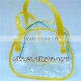 Transparent Soft PVC Voltage Bags for Shopping Girls