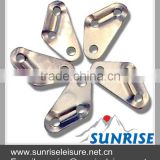 56848# 3 Holes Aluminium Guy Rope Sliders in Silver color