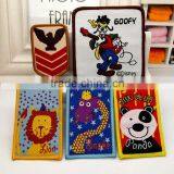 Cartoon Woven Label Fabric Patch Stickers Clothes Trousers Accessories Adhesive Applique Rectangle Badge thumbnail-1