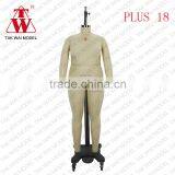 Adjustable Female PLUS 18 FULL Body Dress Mannequin thumbnail-2