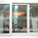 Lastest Plastic Frame and Double Glass Sliding Style Pvc Windows