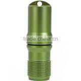 Outdoor Pill Bottles Aluminum Keychain Hanging Bottle Mini Waterproof First Aid Sealed Bottles thumbnail-3