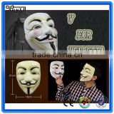 Hot anonymous resin V for vendetta mask for adult costume cosplay, odor eliminating masquerade masks halloween party masks
