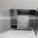 custom galvanized sheet metal cabinet welding fabrication service