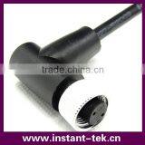 INST 3 Pin M12 Male Female 5amp Cable Connector thumbnail-3