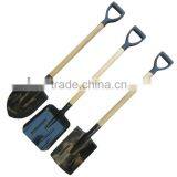 Russian Shovel Spade With Short Handle and Plastic Grip