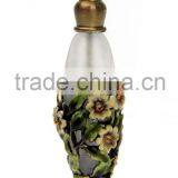 Vintage Perfume Atomizer Bottle Glass Metal Material Europe Popular Crystal Glass Bottle thumbnail-2