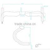 Bicycle Handlebar Carbon Fiber Road Bike,carbon Handlebar 31.8*400/420/440mm,t700 Carbon Road/CX Bike Carbon Handlebar thumbnail-5