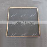 Wood Grain Suspended Aluminum Ceiling Open Frame Ceiling Perforated Clip In Ceiling Tile thumbnail-5