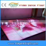 2016 China 7 segment LED Display Screen Video Dance Floor For Sale 3D Effect Stage Light Christmas Disco Club Party Favors