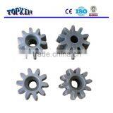 cement concrete mixer parts iron casted crown spur gear