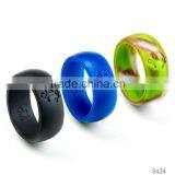 New Style Flexible Clear Silicone Rubber o Ring Finger Rings thumbnail-5