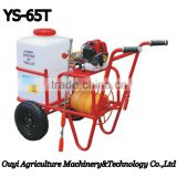 Zhejiang Taizhou High Quality Popular Tractor Plastic Water Sprayer Tank Agriculture Gasoline Power Sprayer YS-65T