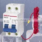 SN67S CE ISO9001 2p or 4p IC Card Watthour Meter Shunt Tripping Mini Circuit Breaker Prepaid Shunting Trip MCB