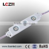 LED linear module light 3 leds per pc Red IP67 advertising box
