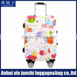 Printing Hard Shell Trolley Luggage Suitcase ABS +PC Luggage