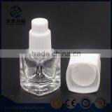 Hot Selling 6ml Clear Square Glass Nail Polish Bottle thumbnail-5