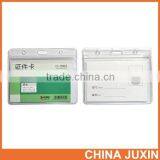 Made in China RBD 0.3mm Clear Soft Plastic Badge Holder for Sale