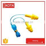 Hearing Protection TPR Tree Shape Earplug Container With Cord