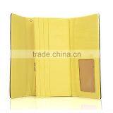 Guangzhou OEM/ODM Leather Wallet Supplier Luxury Fancy Geniune Leather Credit Card Wallet With Custom Logo thumbnail-6