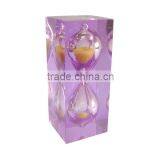 Hot Sale Transparent Acrylic Sand Timer Sand Clock Hourglass