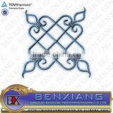 Wrought Iron Panel Decorative Iron Components for Gates