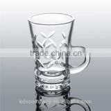 Wholesale China Goods High Quality Drinking Glass Cup with Handle