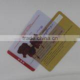 Standard Credit Card Size Waterproof China Top Ten Selling Products Access Control Card