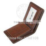 Mens Leather Wallet ID Credit Card Holder Bifold Purse Clutch Zipper Wallets thumbnail-5