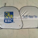 Hot Sales Car Front Window Sunshade/nylon/tyvek Customized Printing Logo Sunshade thumbnail-4