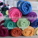 Three Sizes Solid Color Coral Fleece Blanket Cheap Stocks thumbnail-1