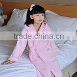 100% Cotton Soft Feel Embroidery Children's Hooded Bathrobe thumbnail-1