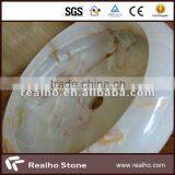 White Natural Stone Sink Bathroom Furnitures With Competitive Price thumbnail-3