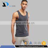 Daijun OEM Summer Wholesale Custom 100% Cotton Gym Man Tank Top thumbnail-1