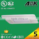 UL DLC IP66 110LM/W 100 Watt Led Canopy Light Fixtures Replace 200W Gas Station Lighting thumbnail-2