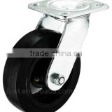 4-8 Inch Heavy Duty Iron Core Rubber Swivel Caster Wheel